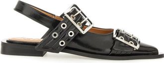 Ganni Ballerina With Buckle-Donna