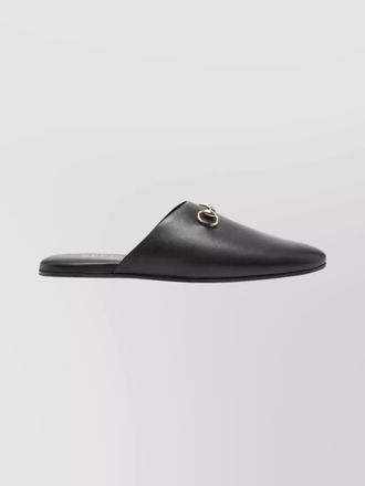 Gucci leather slippers