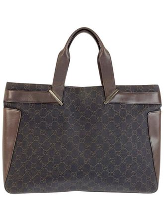 Gucci Gg Canvas Tote Bag (Authentic Pre-Loved)