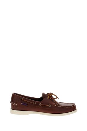 Sebago Classic Brown Leather Boat Shoes