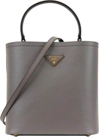Prada Stylish Magnetic Button Crossbody Bag