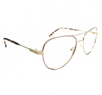 Bcbgmaxazria Womens Callie Round Eyeglasses In Rose Gold