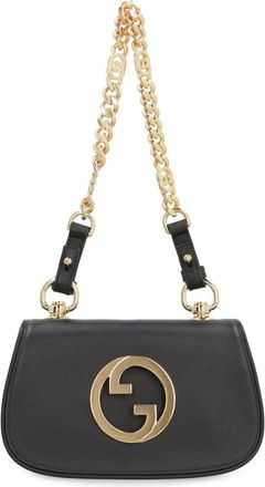 Gucci mini Blondie shoulder bag - women - Calf Leather/Calf Leather - OS - Black