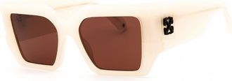 Off-white DOVER 6164 Mens Sunglasses Brown Size 56