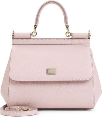 Dolce & Gabbana Light Pink Sicily Satchel