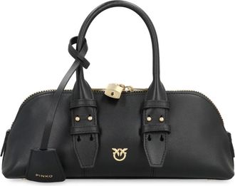 Pinko Escape Bag Baguette - Dames - Handtassen - Zwart - ONE Size - Katoen - Tassen