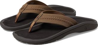 Olukai Hokua Mens Sandals Tan/Tan : 10 D - Medium, Synthetic