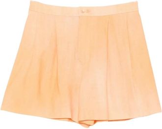 Ermanno Scervino Dames, Korte broeken, Oranje, Maat: XS