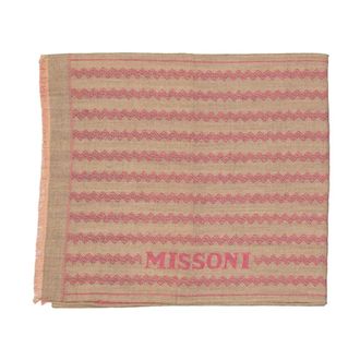 Missoni Winter Scarves, female, Multicolor, ONE SIZE, Fringed Wool Scarf