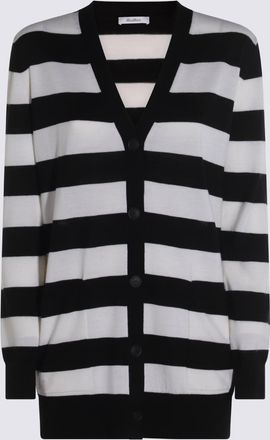 Max Mara Black And White Knitwear