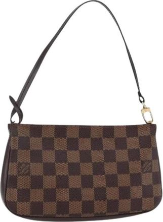 Louis Vuitton Pre-owned Shoulder Bags, female, Brown, Size: ONE SIZE Pre-owned Vintage Shoulder Bag
