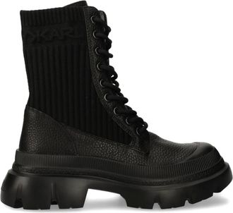 Karl Lagerfeld Stivali Trekka Max - Nero