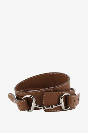 Berthille Gürtel aus Rindsleder Mors de Cheval