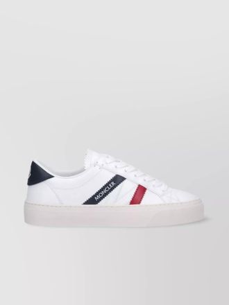 Moncler leather low-top sneakers