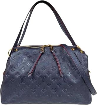 Louis Vuitton Pre-owned Vintage Monogram Empreinte Schoudertas - Dames - Vintage Handtas - Blauw - ONE Size - Leer - Vintage