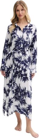 DKNY Dkny, Kleedjes, Dames, Blauw, M, Pyjama