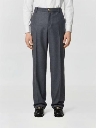 Versace Wool Tailored Trousers
