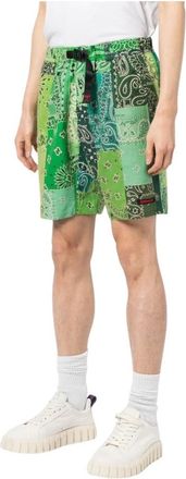 Readymade Casual Shorts, male, Green, S, Graphic-print Ec-St Shorts