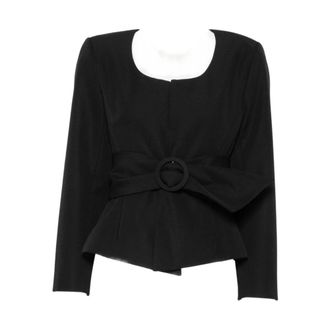 Jacquemus Dames, Jassen, Zwart, Maat: XS Katoen