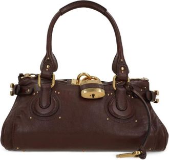 Chlo&eacute; Dark Brown Paddington Shoulder Bag
