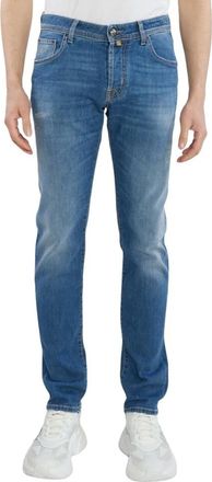 Jacob Cohen Hombre, Vaqueros, Azul, Talla: W37