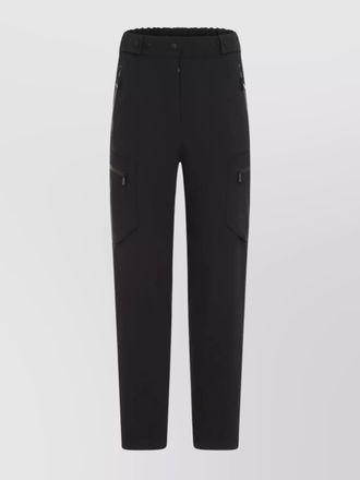 Moncler cargo pockets elastic waistband trousers
