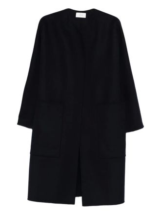 The Row Tiberus coat - women - Wool/Cashmere - 8 - Blue