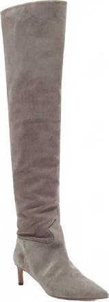 Ulla Johnson Womens Carolina Mid Heel Boots In Grey