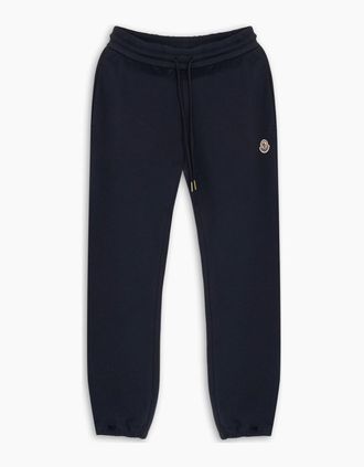 Moncler Womens WOMENS CUFFED JOGGERS - Navy - Size: 12