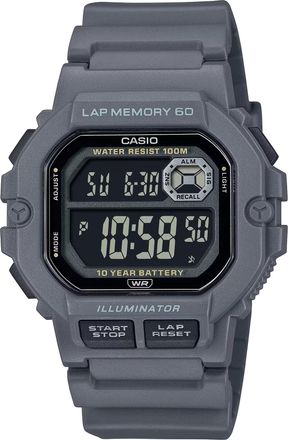 Casio Mens Grey Digital Sport Watch with Black Strap - WS-1400H-8BVCF