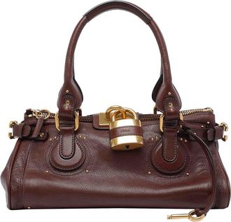 Chlo&eacute; Crafty Brown Paddington Handbag