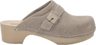 Scholl Pescura Clogs 50 - Dames - Klompen - Beige - 37 EU - Schoenen