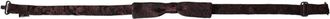 Dolce & Gabbana Maroon Bloemen Verstelbare Hals Mannen Vlinderdas - Heren - Accessoires - Bruin - ONE Size - Accessoires