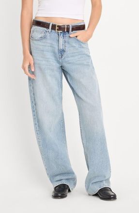 Good American Good 90s Straight Leg Jeans in Indigo1257 at Nordstrom, Size 00