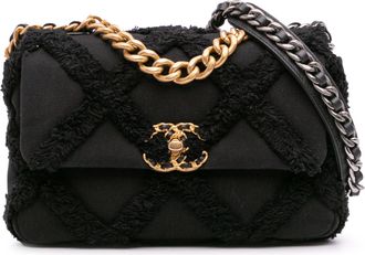 Chanel Pre-owned Womens Canvas Crossbody Bag - Black Textile - One Size