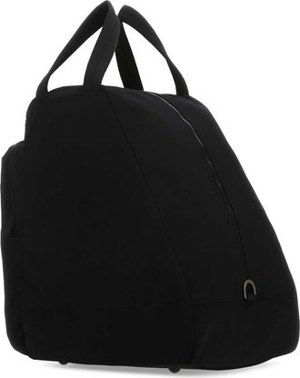 Prada Mens Black Canvas Travel Bag Nero Pa-Resinapoliuretano Borse Da Viaggio
