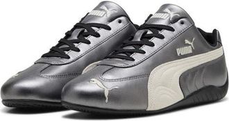Puma Speedcat Metallic Sneaker in Puma Black/Warm White at Nordstrom, Size 8.5