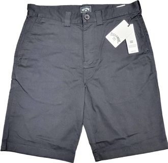 Billabong Mens Stretch Fit Chino Shorts In Black