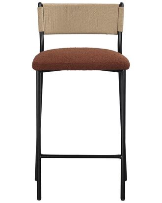 TOV Furniture Tov Furniture Celine Performance Boucle Counter Stool