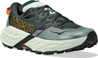 Hoka One One Speedgoat 7 Mens Shoes Bay Leaf/Sea Glass : 10.5 D - Medium, Synthetic