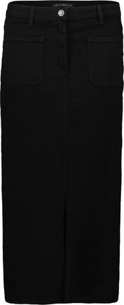 Betty Barclay Rokken, Dames, Zwart, XL, Denim, Denim Rok met Zakken