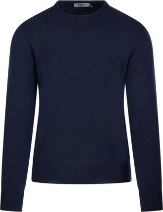 Altea Kasjmier trui met ronde hals - Blauw