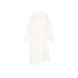 System Tie-neck Pocket Dress