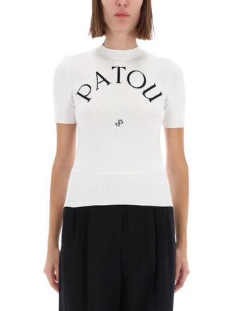 Patou T-Shirt mit Logo-Schriftzug