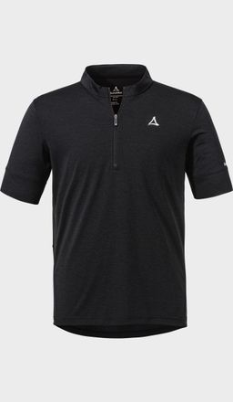 Sch&ouml;ffel Radtrikot SCH&Ouml;FFEL CIRC Shirt Style Pinega MNS, Herren, Gr. 48, schwarz (9990, schwarz), Oberstoff: 100% Polyester, Trikots Radtrikot