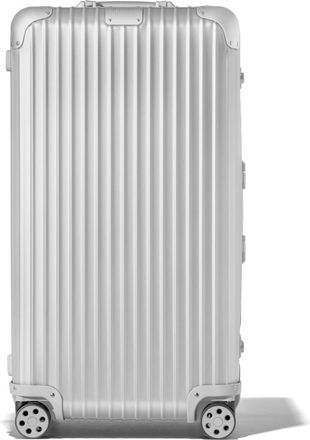 Rimowa Original Trunk Plus Suitcase in Silver - Aluminium - 80x44x37
