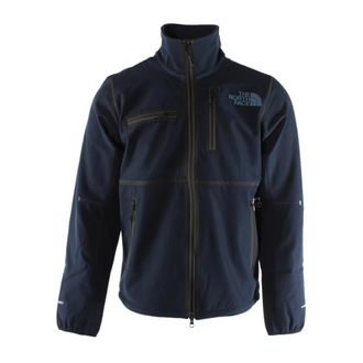 The North Face Blauwe Softshell Jas - Heren - Outdoorjassen - Blauw - S - Polyester - Fitness