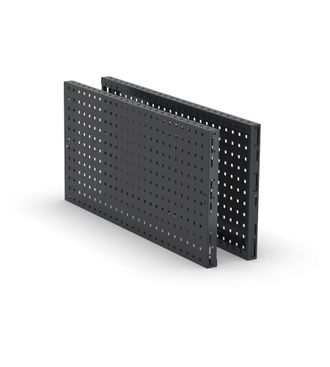 OEM Kit 2 Pannelli Forati Fami linea 391 Per Banco Da Lavoro In Lamiera Antracite 95x40x45,6 Cm