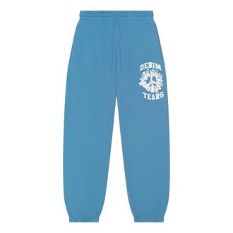 Denim Tears Denim University Sweatpants Light Blue SS25BAS10401850