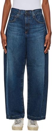 AG - Adriano Goldschmied Hattie Cropped High Rise Barrel